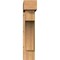 Ekena Millwork Westlake Block Smooth Bracket w/ Offset Brace, Western Red Cedar, 7 1/2"W x 28"D x 36"H BKT0806X28X36WTL05SWR - alternate 2